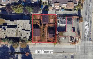 Main Photo: 1237,1243,1257 E BROADWAY in Vancouver: Mount Pleasant VE Land Commercial for sale (Vancouver East)  : MLS®# C8059384