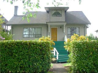Main Photo: 3858 W 20TH AV in Vancouver: Dunbar House for sale (Vancouver West)  : MLS®# V1045599