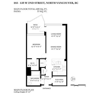 Photo 17: 103 135 W 2ND Street in North Vancouver: Lower Lonsdale Condo for sale in "CAPSTONE" : MLS®# R2815709