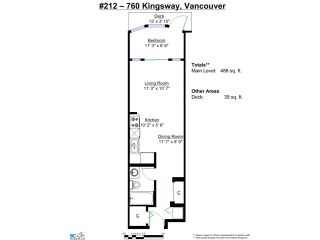 Photo 8: 212 760 KINGSWAY Avenue in Vancouver: Fraser VE Condo for sale (Vancouver East)  : MLS®# V1026432