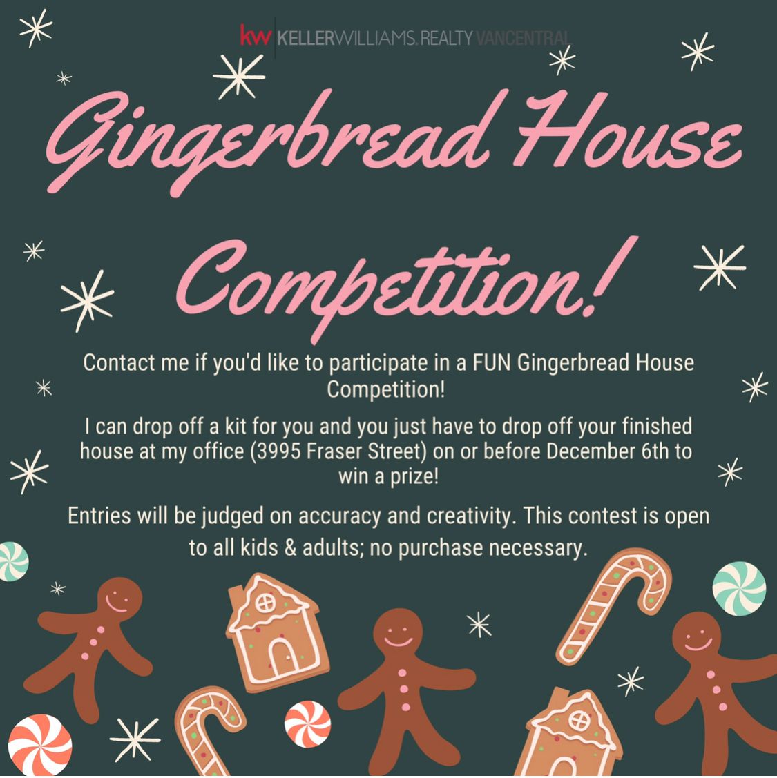 Sharing JOY! with Gingerbread Houses and Holiday Pies
