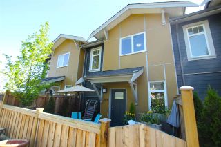 Photo 1: 109 801 RODERICK Avenue in Coquitlam: Coquitlam West Townhouse for sale in "VILLAGE AT BLUE MOUNTAIN" : MLS®# R2061786