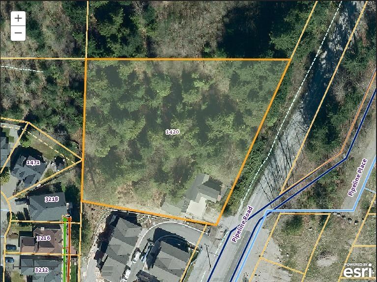 Main Photo: 1420 PIPELINE Road in Coquitlam: Hockaday Land for sale : MLS®# R2656552