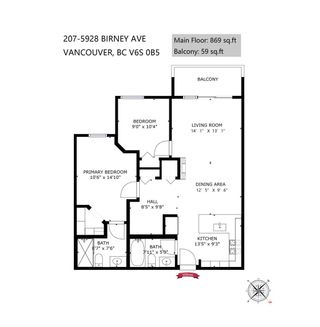 Photo 34: 207 5928 BIRNEY Avenue in Vancouver: University VW Condo for sale (Vancouver West)  : MLS®# R2886371