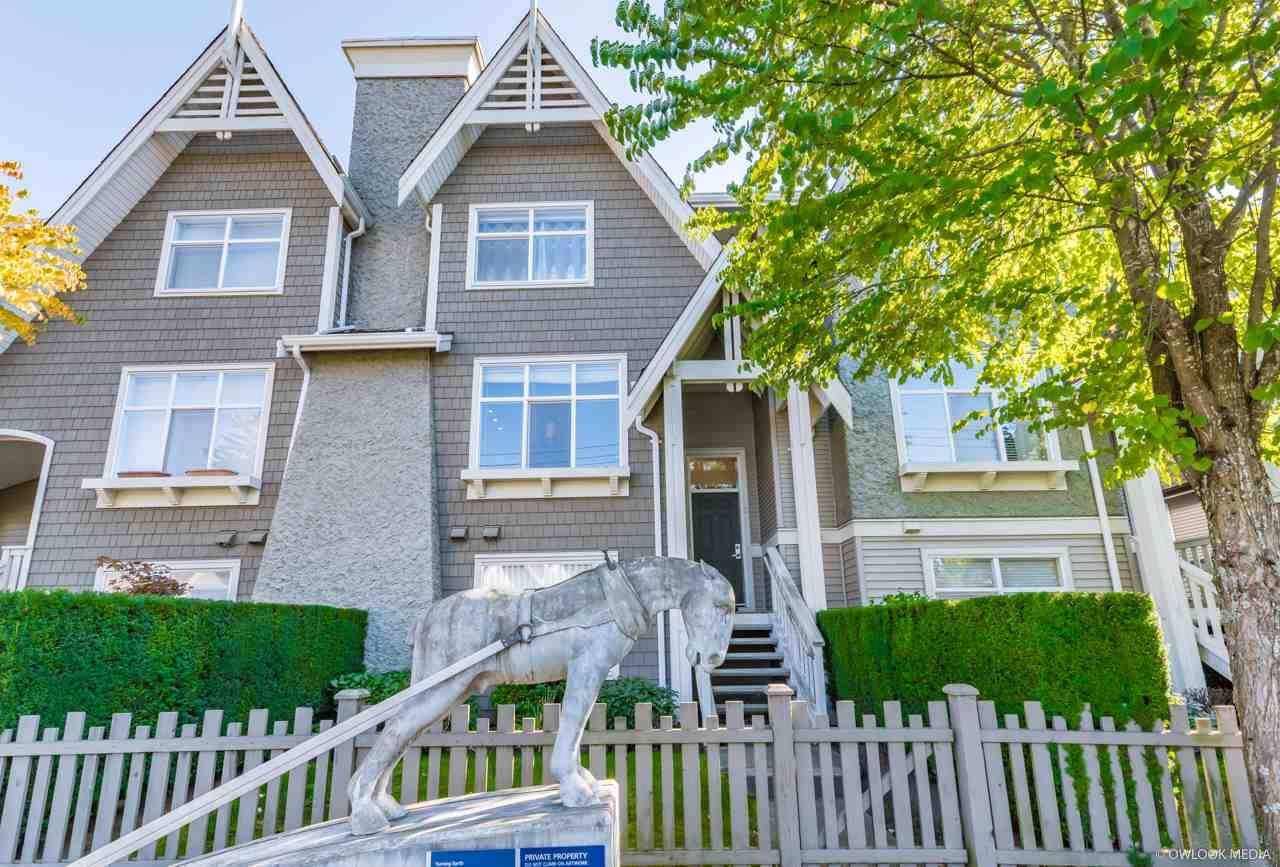 Main Photo: 2 7288 HEATHER Street in Richmond: McLennan North Townhouse for sale : MLS®# R2410050