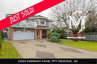 Photo 1: 19034 DOERKSEN DRIVE in Pitt Meadows: Central Meadows House for sale : MLS®# R2519317