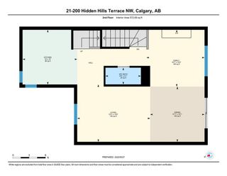 Photo 47: 21 200 Hidden Hills Terrace NW in Calgary: Hidden Valley Row/Townhouse for sale : MLS®# A1222868