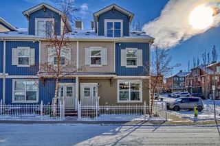 Photo 1: 1012 10 Auburn Bay Avenue SE in Calgary: Auburn Bay Row/Townhouse for sale : MLS®# A2106469