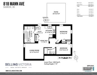 Photo 38: 818 Mann Ave in Saanich: SW Royal Oak House for sale (Saanich West)  : MLS®# 904216
