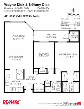 Photo 18: 411 1353 VIDAL Street: White Rock Condo for sale in "SEA PARK WEST" (South Surrey White Rock)  : MLS®# R2144450