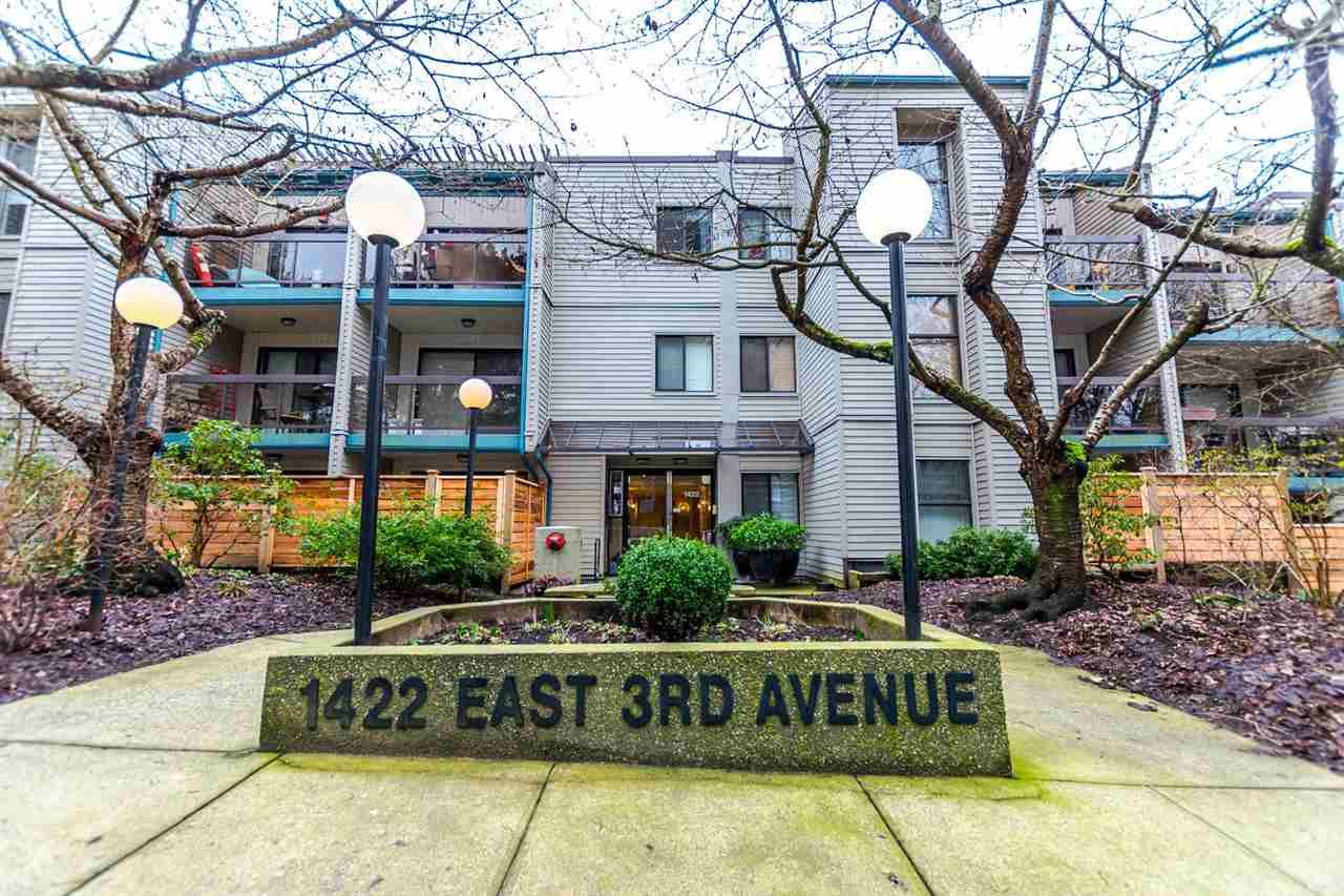 Main Photo: 215 1422 E 3RD AVENUE in : Grandview Woodland Condo for sale (Vancouver East)  : MLS®# R2147881