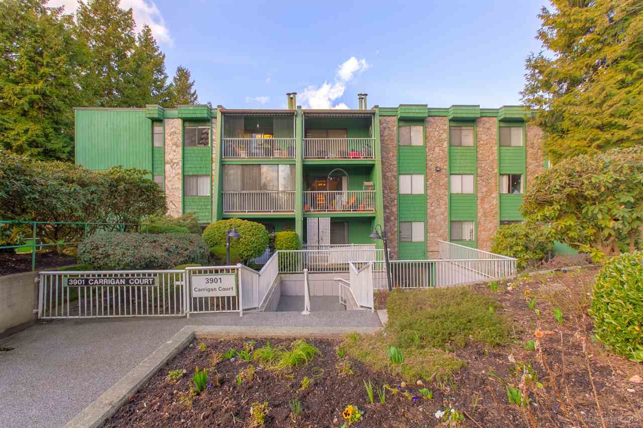 Main Photo: 109 3901 CARRIGAN Court in Burnaby: Government Road Condo for sale in "Lougheed Estates II" (Burnaby North)  : MLS®# R2445357