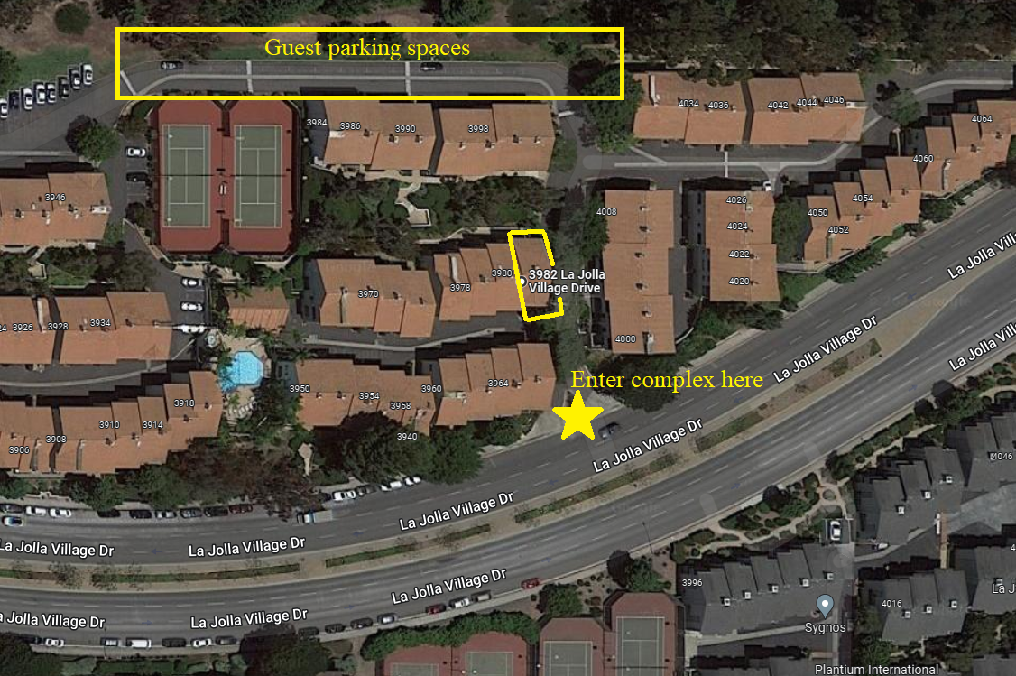 Main Photo: LA JOLLA Condo for sale : 4 bedrooms : 3982 La Jolla Village Drive in San Diego