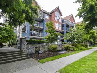 Photo 1: 108 1200 EASTWOOD Street in Coquitlam: North Coquitlam Condo for sale in "LAKESIDE TERRACE" : MLS®# R2466564