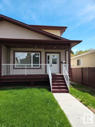 Photo 1: 12829 123a Street in Edmonton: Zone 01 House Half Duplex for sale : MLS®# E4318067