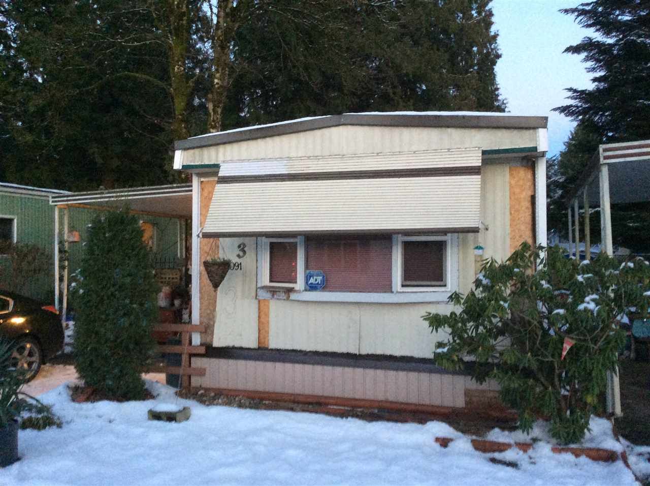 Main Photo: 3 21091 LOUGHEED Highway in Maple Ridge: Southwest Maple Ridge Manufactured Home for sale in "Val Marie" : MLS®# R2127752