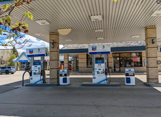 Photo 1: Gas station for sale Red Deer Alberta: Business with Property for sale