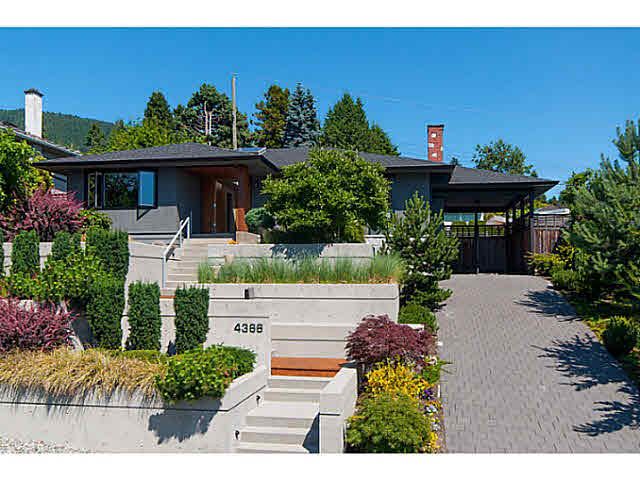 Main Photo: 4366 CANTERBURY CRESCENT in NORTH VANCOUVER: Forest Hills NV House for sale (North Vancouver)  : MLS®# V1132532