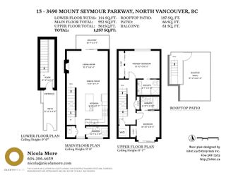 Photo 24: 15 3490 MOUNT SEYMOUR Parkway in North Vancouver: Northlands Townhouse for sale in "27North" : MLS®# R2713261