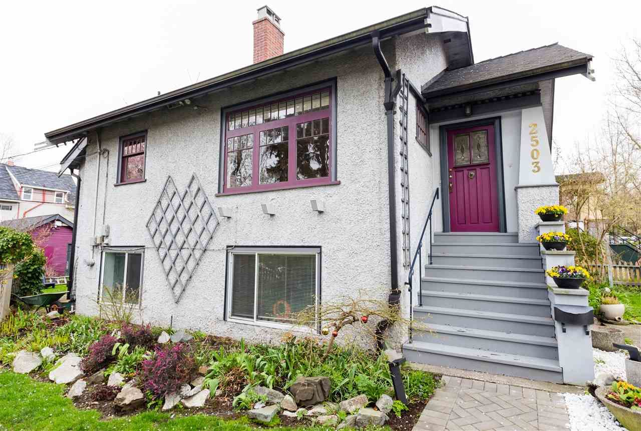 Main Photo: 2503 PANDORA STREET in Vancouver: Hastings East House for sale (Vancouver East)  : MLS®# R2254908