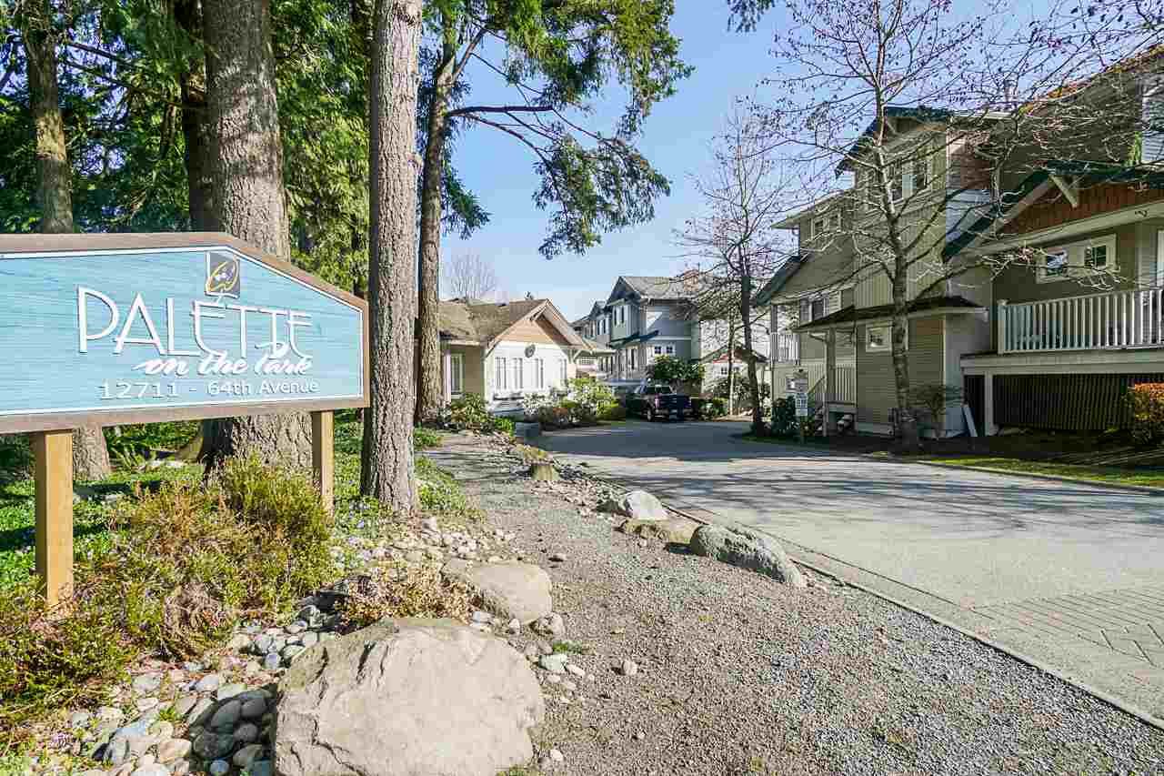 Main Photo: 49 12711 64 Avenue in Surrey: West Newton Townhouse for sale in "PALETTE ON THE PARK" : MLS®# R2560008