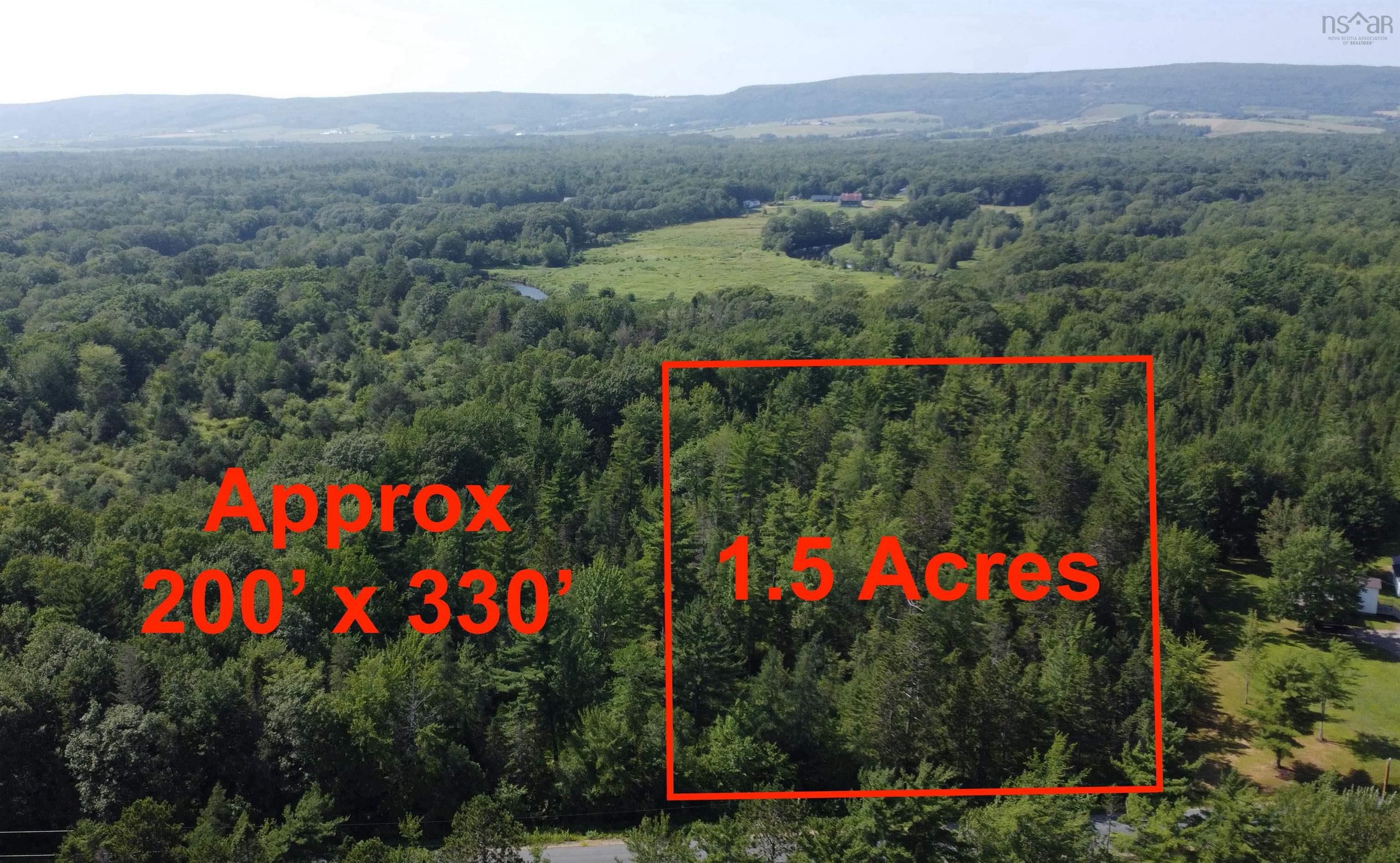 Main Photo: Lot 1 1215 Middle Road in North Williamston: Annapolis County Vacant Land for sale (Annapolis Valley)  : MLS®# 202325188