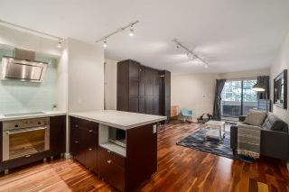 Photo 1: 206 1545 E 2ND Avenue in Vancouver: Grandview VE Condo for sale in "TALISHAN WOODS" (Vancouver East)  : MLS®# R2231969