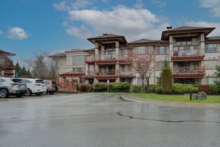 Photo 1: 109 16477 64 Avenue in Surrey: Cloverdale BC Condo for sale in "St. Andrews" (Cloverdale)  : MLS®# R2664329
