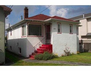 Photo 1: 2951 VICTORIA DR in Vancouver: Grandview VE House for sale in "GRANDVIEW" (Vancouver East)  : MLS®# V555483