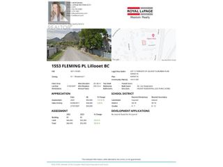 Photo 2: 1553 FLEMING PLACE in Lillooet: Vacant Land for sale : MLS®# 176072