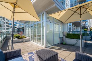 Photo 35: 322 1228 MARINASIDE Crescent in Vancouver: Yaletown Townhouse for sale in "CRESTMARK II" (Vancouver West)  : MLS®# R2720312