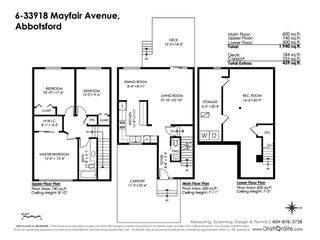 Photo 20: 6 33918 MAYFAIR Avenue in Abbotsford: Central Abbotsford Townhouse for sale in "Clover Place" : MLS®# R2385034