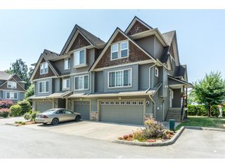 Photo 1: 16 8880 NOWELL Street in Chilliwack: Chilliwack E Young-Yale Townhouse for sale in "PARK SIDE" : MLS®# R2404652