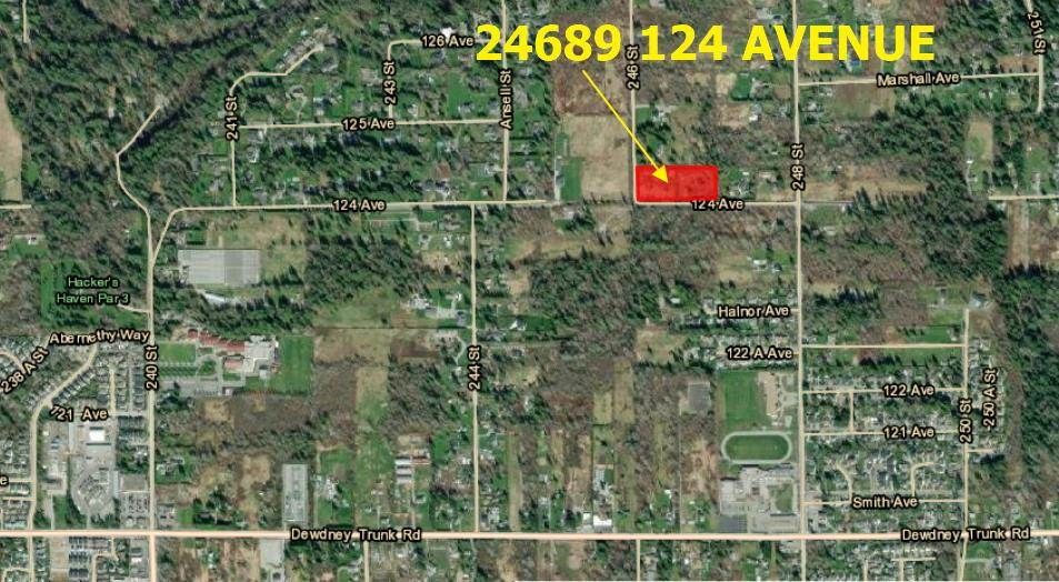 Main Photo: 24689 124 AVENUE in Maple Ridge: Websters Corners Land for sale : MLS®# R2586345