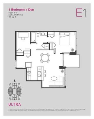 Photo 7: 615 13325 102A Avenue in Surrey: Whalley Condo for sale in "ULTRA" (North Surrey)  : MLS®# R2247904