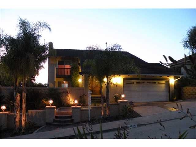 Main Photo: DEL CERRO House for sale : 4 bedrooms : 6176 Calle Empinada in San Diego