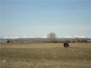 Photo 1: East on Dunbow Road - South on 96 Street in DE WINTON: Rural Foothills M.D. Rural Land for sale : MLS®# C3558895