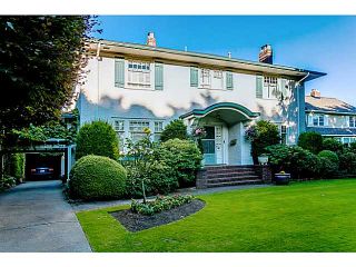 Photo 1: 4410 ANGUS DR in Vancouver: Shaughnessy House for sale (Vancouver West)  : MLS®# V1017815