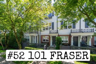 Photo 1: 52 101 FRASER Street in Port Moody: Port Moody Centre Townhouse for sale in "CORBEAU" : MLS®# R2898874