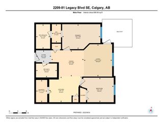 Photo 30: 2227 81 Legacy Boulevard SE in Calgary: Legacy Apartment for sale : MLS®# A1246430