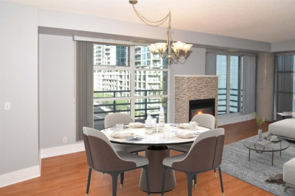 Photo 17: Photos: 601 205 Riverfront Avenue SW in Calgary: Eau Claire Apartment for sale : MLS®# A1255319