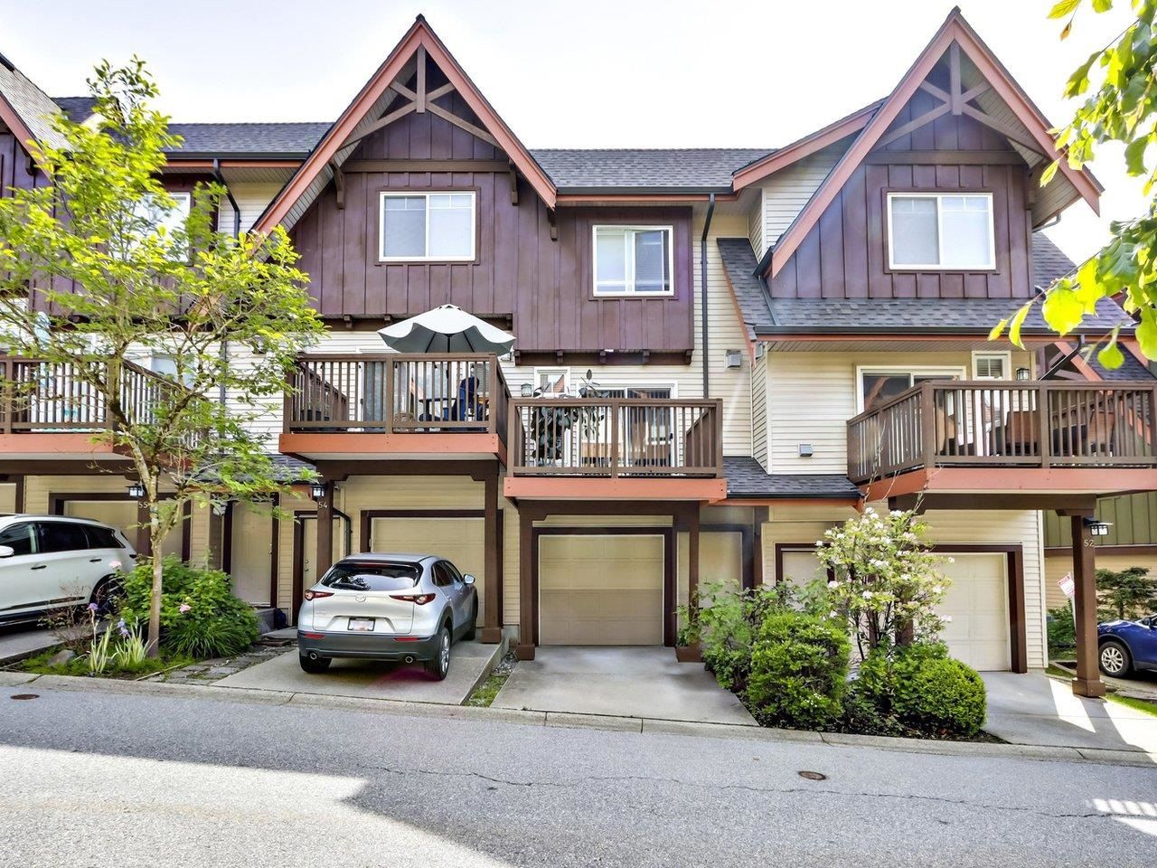 Main Photo: 53 2000 PANORAMA Drive in Port Moody: Heritage Woods PM Townhouse for sale in "MOUNTAIN'S EDGE" : MLS®# R2881567