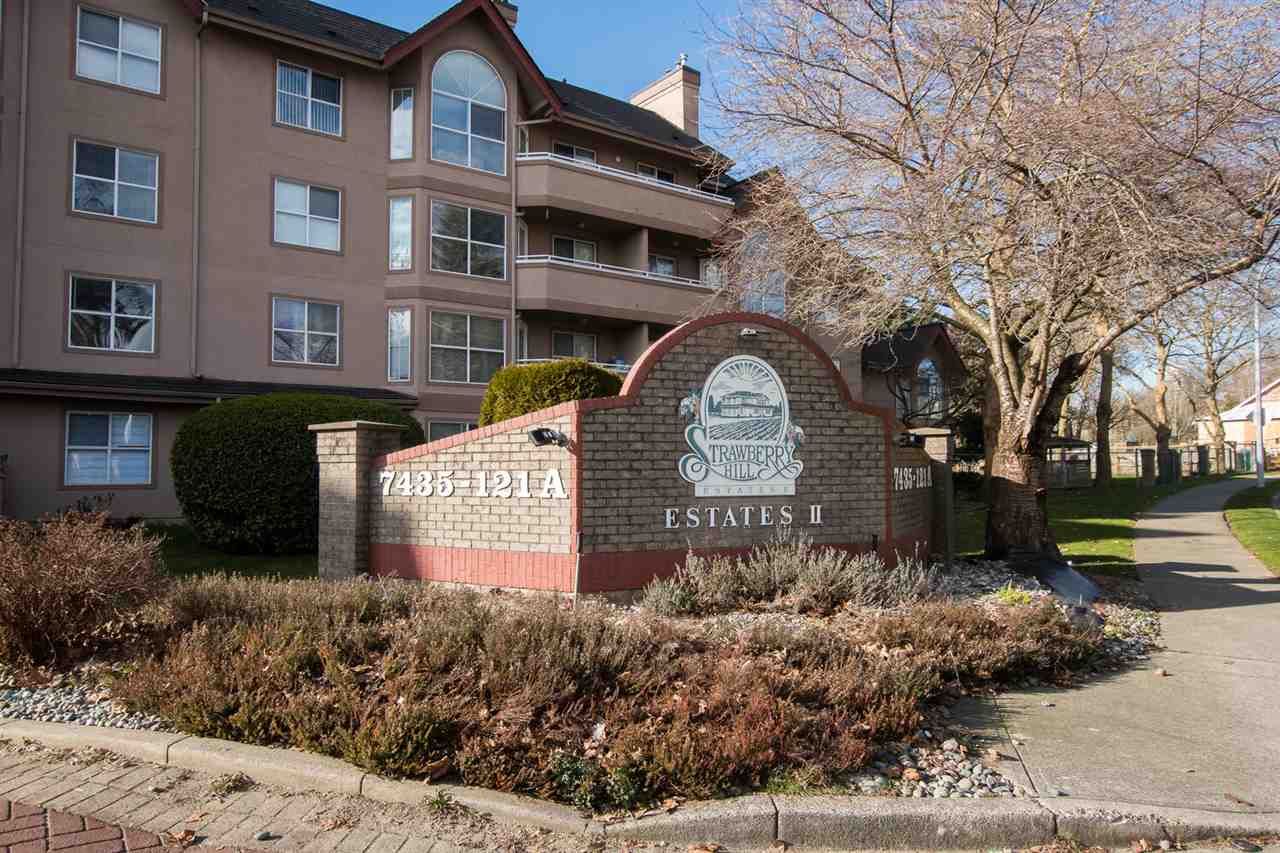 Main Photo: 310 7435 121A Street in Surrey: West Newton Condo for sale in "Strawberry Hill Estates II" : MLS®# R2552365