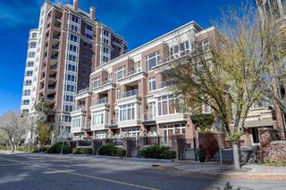 Photo 1: 306 660 Eau Claire Avenue SW in Calgary: Eau Claire Apartment for sale : MLS®# A2123634