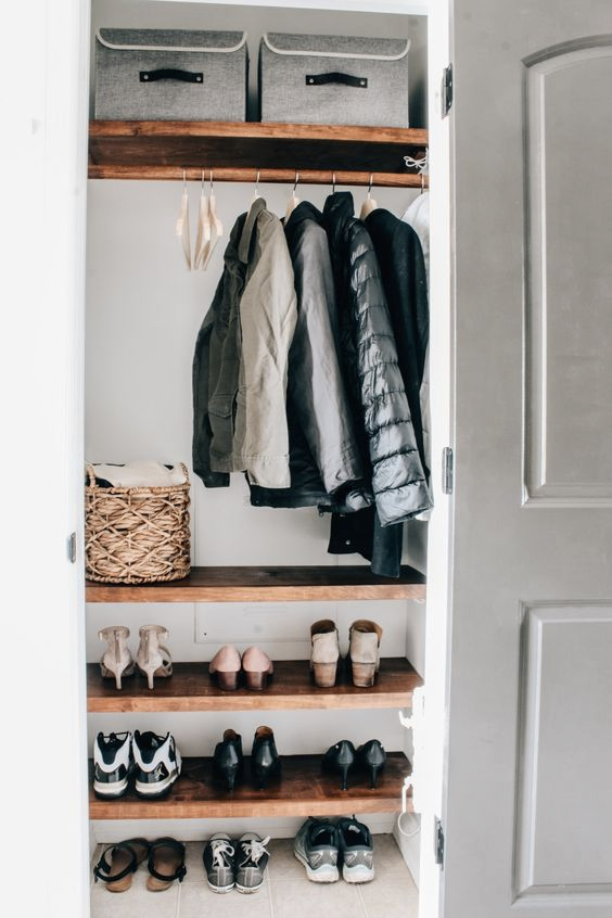 Discover the Magic of a Minimalistic Coat Closet