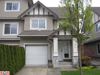Photo 1: 84 18221 68TH Avenue in Surrey: Cloverdale BC Townhouse for sale in "Magnolia" (Cloverdale)  : MLS®# F1112827