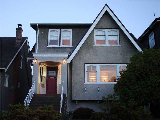 Main Photo: 3116 W 24TH AV in Vancouver: Dunbar House for sale (Vancouver West)  : MLS®# V1011932