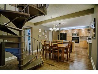 Photo 5: 1 1205 CAMERON Avenue SW in CALGARY: Lower Mount Royal Townhouse for sale (Calgary)  : MLS®# C3569597