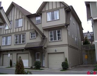 Photo 1: 64 15175 62A Avenue in Surrey: Sullivan Station Townhouse for sale in "BROOKLANDS" : MLS®# F2812395