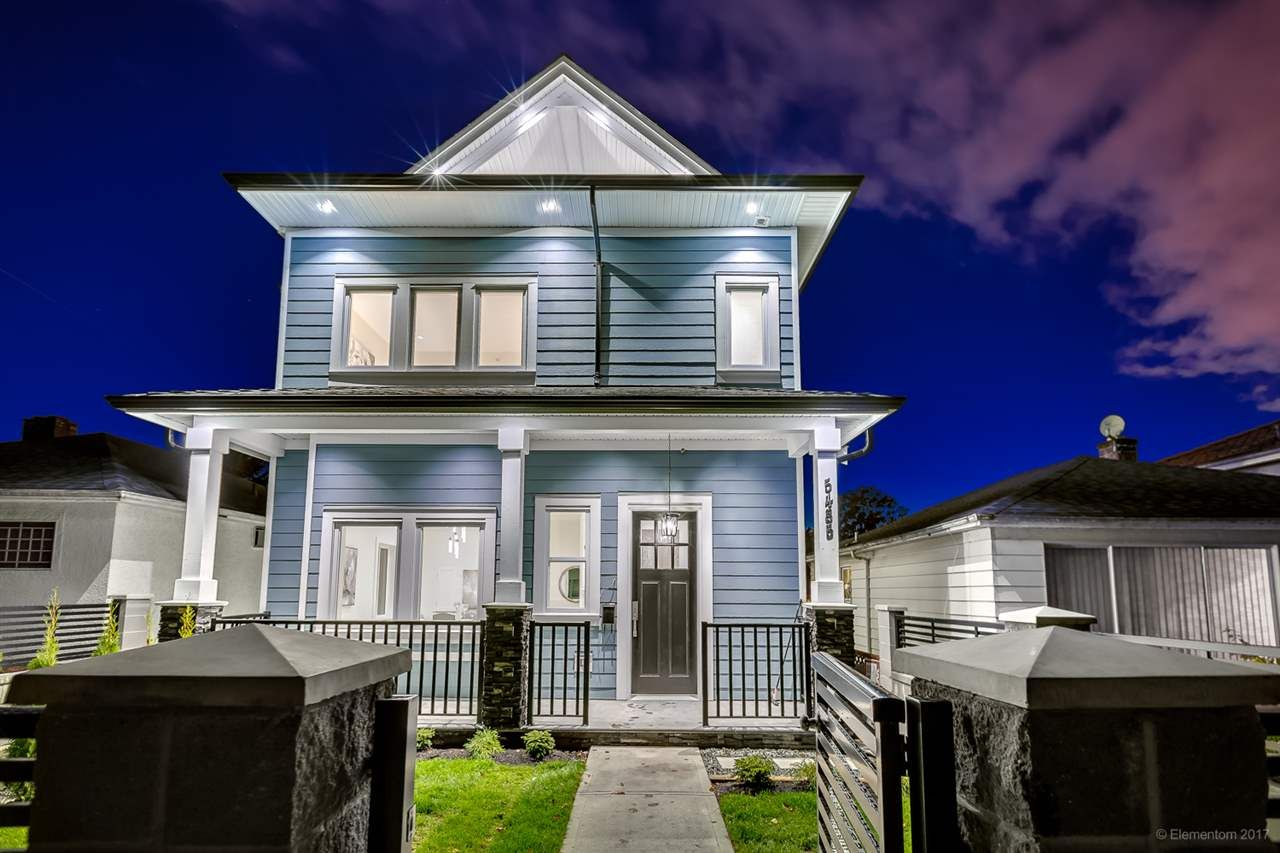 Main Photo: 5485 DUNDEE Street in Vancouver: Collingwood VE 1/2 Duplex for sale (Vancouver East)  : MLS®# R2250989